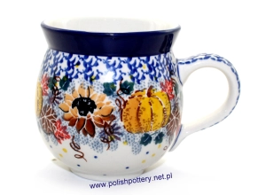 Kubek czeski beczułka 0,35L dek. U4741X Dynie